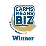 Carms Means Biz Business Awards 2017 winner